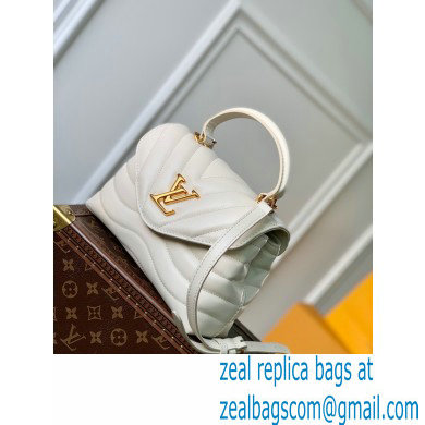 Louis Vuitton New Wave Hold Me Top Handle Bag in Leather M21797 White 2023 - Click Image to Close