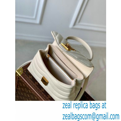 Louis Vuitton New Wave Hold Me Top Handle Bag in Leather M21797 White 2023 - Click Image to Close