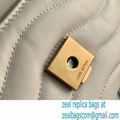 Louis Vuitton New Wave Hold Me Top Handle Bag in Leather M21797 White 2023 - Click Image to Close