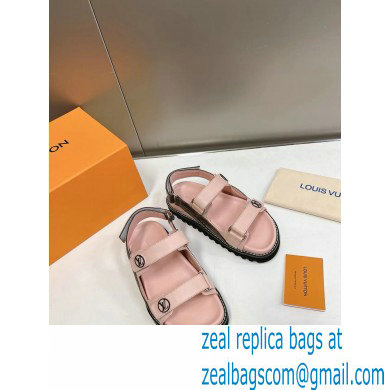 Louis Vuitton Paseo Flat Comfort Sandal nude 2023 - Click Image to Close