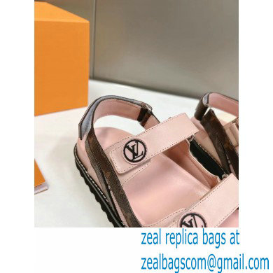 Louis Vuitton Paseo Flat Comfort Sandal nude 2023