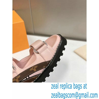 Louis Vuitton Paseo Flat Comfort Sandal nude 2023 - Click Image to Close