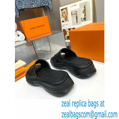 Louis Vuitton Pool 55 Flat Comfort Mule black 2023
