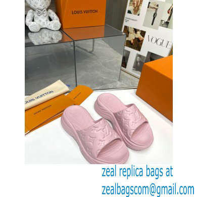 Louis Vuitton Pool 55 Flat Comfort pink 2023 - Click Image to Close