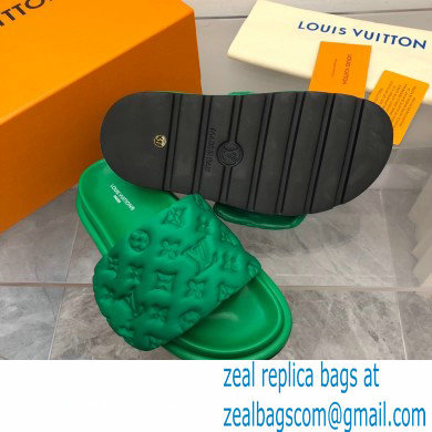 Louis Vuitton Pool Pillow Flat Comfort Mule green 2023