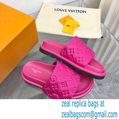 Louis Vuitton Pool Pillow Flat Comfort Mule hot pink 2023