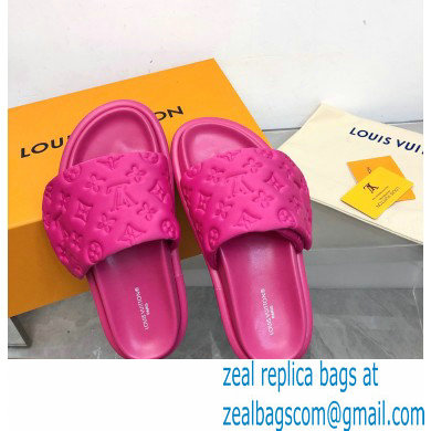 Louis Vuitton Pool Pillow Flat Comfort Mule hot pink 2023 - Click Image to Close