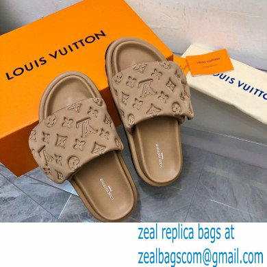 Louis Vuitton Pool Pillow Flat Comfort Mule nude 2023 - Click Image to Close