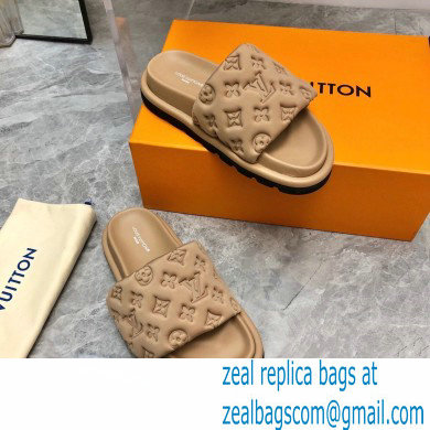 Louis Vuitton Pool Pillow Flat Comfort Mule nude 2023