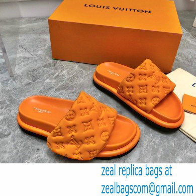 Louis Vuitton Pool Pillow Flat Comfort Mule orange 2023 - Click Image to Close