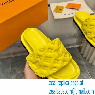 Louis Vuitton Pool Pillow Flat Comfort Mule yellow 2023 - Click Image to Close