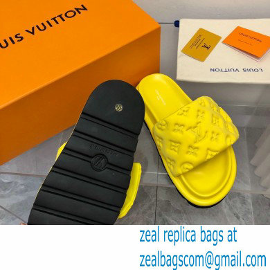 Louis Vuitton Pool Pillow Flat Comfort Mule yellow 2023 - Click Image to Close