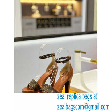 Louis Vuitton heel 11.5cm Afterglow Platform Sandal brown 2023