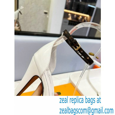 Louis Vuitton heel 11.5cm Afterglow Platform Sandal white 2023