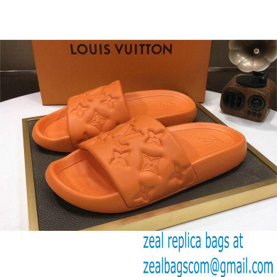 Louis Vuitton men's Waterfront Mule orange 2023