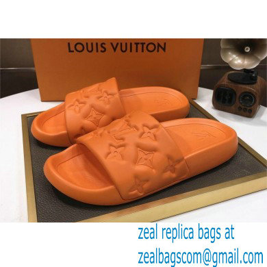 Louis Vuitton men's Waterfront Mule orange 2023 - Click Image to Close