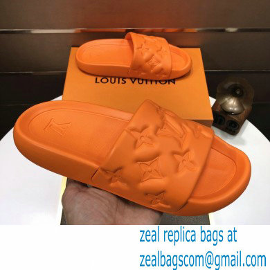 Louis Vuitton men's Waterfront Mule orange 2023 - Click Image to Close