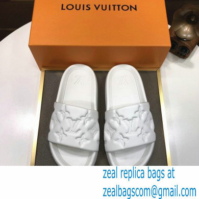 Louis Vuitton men's Waterfront Mule white 2023 - Click Image to Close