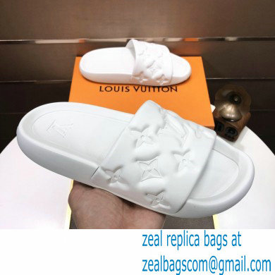 Louis Vuitton men's Waterfront Mule white 2023