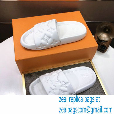 Louis Vuitton men's Waterfront Mule white 2023 - Click Image to Close