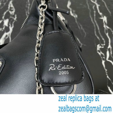 Prada Padded nappa-leather Re-Edition 2005 shoulder bag 1BH204 Black 2023