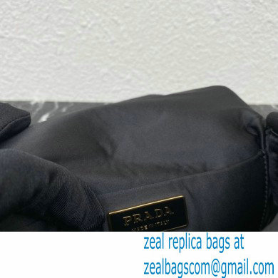 Prada Satin mini-bag with crystals 1BD329 Black 2023 - Click Image to Close