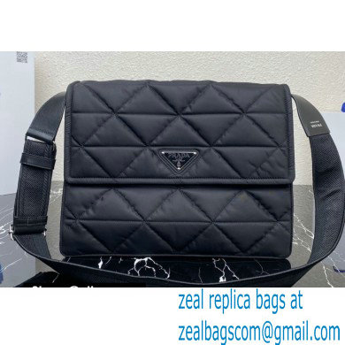 Prada Topstitched Re-Nylon shoulder bag 2VD057 2023