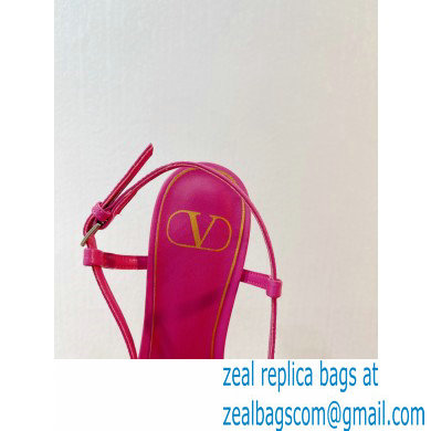 Valentino Crystal VLogo Signature Sequin slingback pumps 08 2023