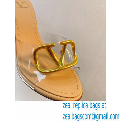 Valentino PVC VLogo Signature mules Sandals in transparent polymer material 03 2023