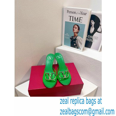 Valentino PVC VLogo Signature mules Sandals in transparent polymer material 05 2023