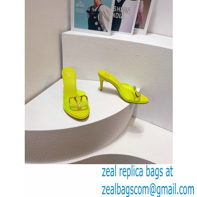 Valentino PVC VLogo Signature mules Sandals in transparent polymer material 06 2023
