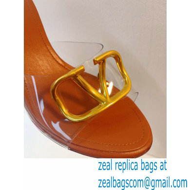 Valentino PVC VLogo Signature mules Sandals in transparent polymer material 07 2023