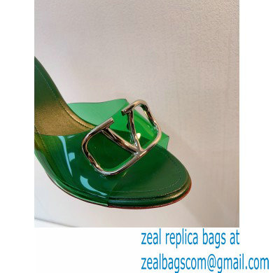 Valentino PVC VLogo Signature mules Sandals in transparent polymer material 09 2023