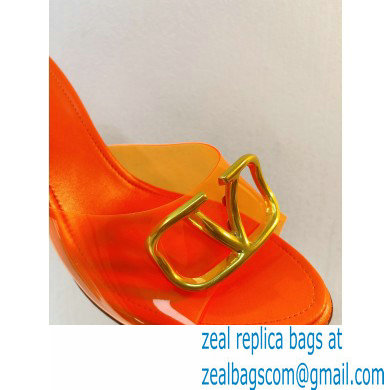 Valentino PVC VLogo Signature mules Sandals in transparent polymer material 10 2023