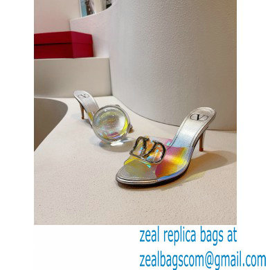 Valentino PVC VLogo Signature mules Sandals in transparent polymer material 12 2023