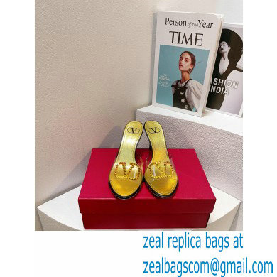 Valentino PVC VLogo Signature mules Sandals in transparent polymer material 14 2023