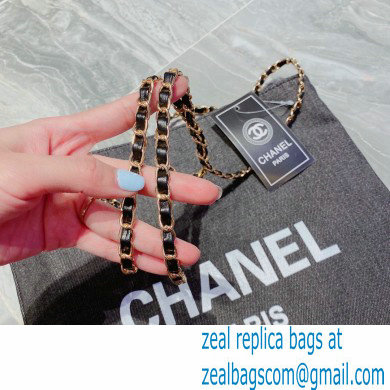 chanel gray denim shopping bag 2023