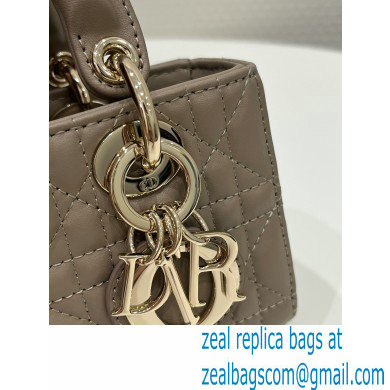 dior Micro Lady D-Joy Bag in Aesthetic Beige Cannage Lambskin 2023