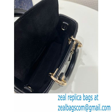 dior Micro Lady D-Joy Bag in black Cannage Lambskin 2023