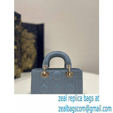 dior Micro Lady D-Joy Bag in cloud blue Cannage Lambskin 2023