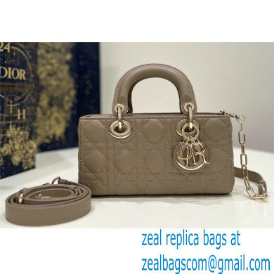 dior small Lady D-Joy Bag in Aesthetic Beige Cannage Lambskin 2023