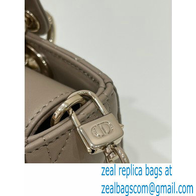 dior small Lady D-Joy Bag in Aesthetic Beige Cannage Lambskin 2023