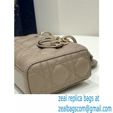 dior small Lady D-Joy Bag in Aesthetic Beige Cannage Lambskin 2023