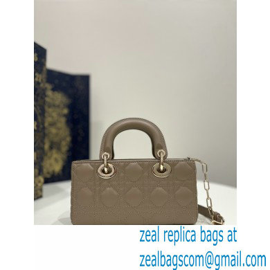 dior small Lady D-Joy Bag in Aesthetic Beige Cannage Lambskin 2023