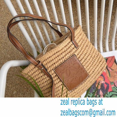 loewe raffia summer tote bag APRICOT 2023