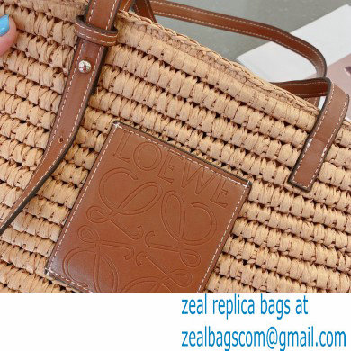 loewe raffia summer tote bag APRICOT 2023