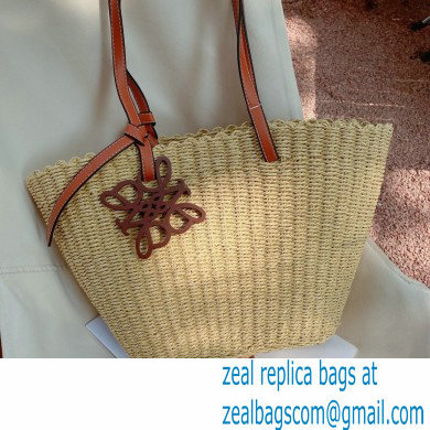 loewe raffia summer tote bag brown 2023 - Click Image to Close