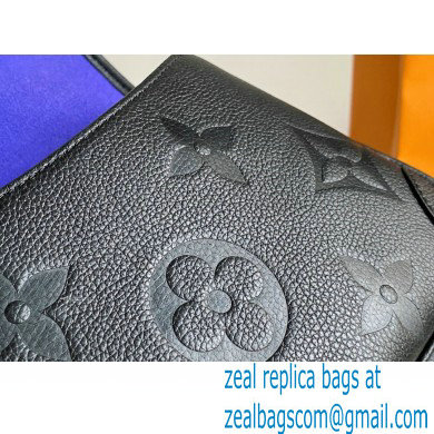 louis vuitton Diane satchel bag in Monogram Empreinte leather M46386 BLACK 2023