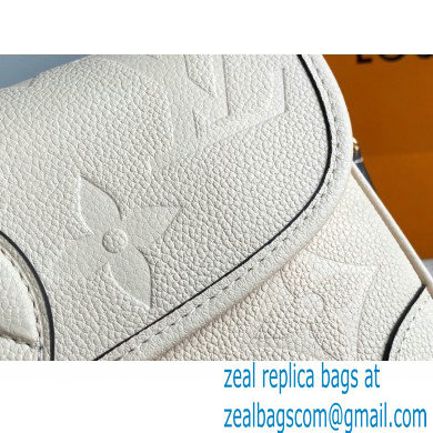 louis vuitton Diane satchel bag in Monogram Empreinte leather M46388 creme 2023