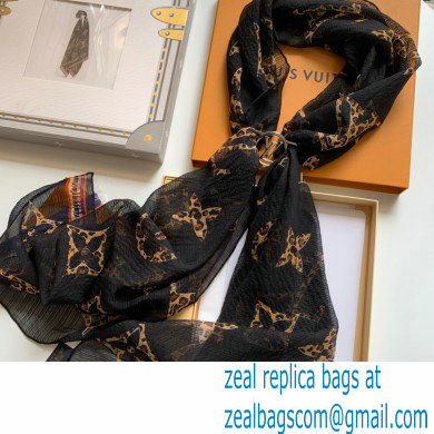 louis vuitton ENVY LV STOLE MP2910 BLACK 2023 - Click Image to Close